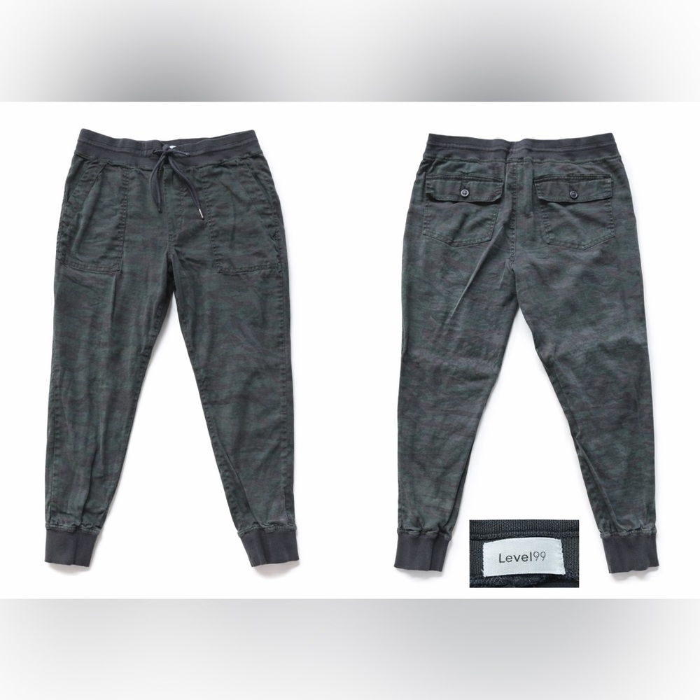 Level 99 Men's Dark Green Jogger Pants